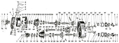 Boite de transfert 6 x 6